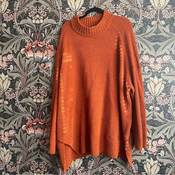 Target Plus Size Rust Sweater - Picture 1 of 7